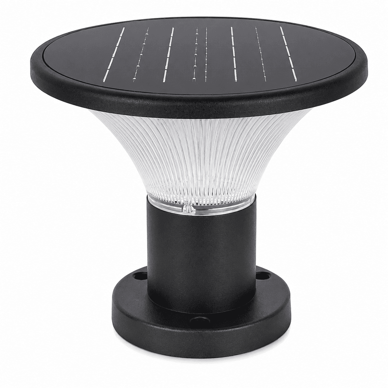 Solar Lawn Lamp LED IP65 Extreme Weather Resistant High-Brightness LiFePO4 Battery Aluminum Alloy